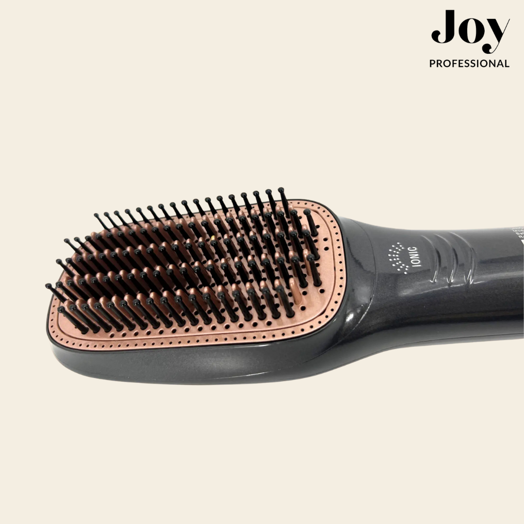 فرشاة تصفيف وتجفيف الشعر سيراميك 2 في 1 - مظهر أنيق لصالون التجميل في المنزل