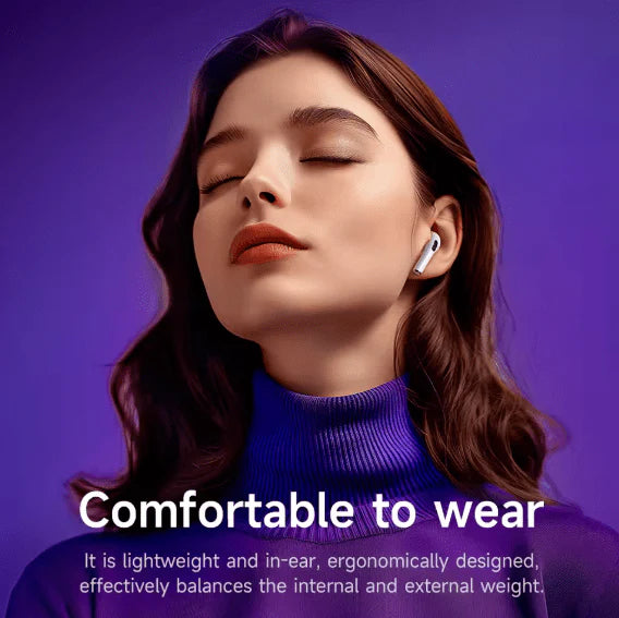 Hoco - سماعة أذن بلوتوث بشاشة تعمل باللمس (EW72)