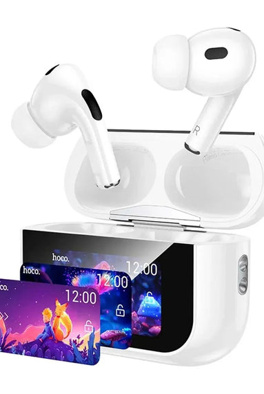 Hoco - سماعة أذن بلوتوث بشاشة تعمل باللمس (EW72)