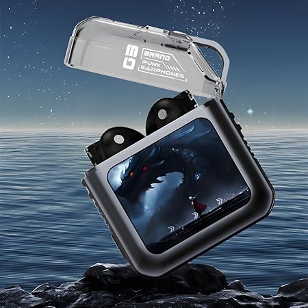 سماعات رأس ذكية مع شاشة LCD